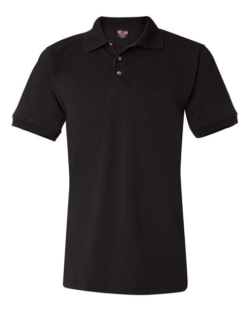 Load image into Gallery viewer, Unisex USA-Made Polo - Black