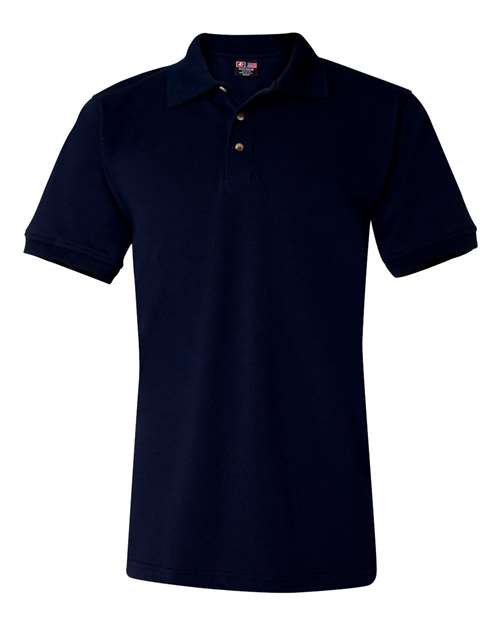 Load image into Gallery viewer, Unisex USA-Made Polo - Navy