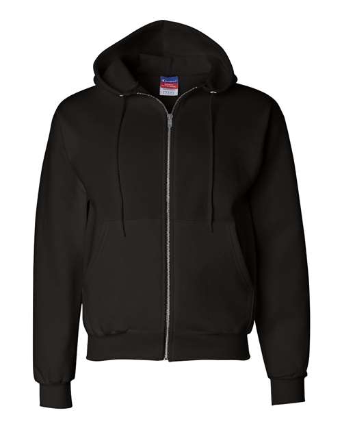 Load image into Gallery viewer, Unisex Powerblend® Full-Zip Hooded Sweatshirt - Black