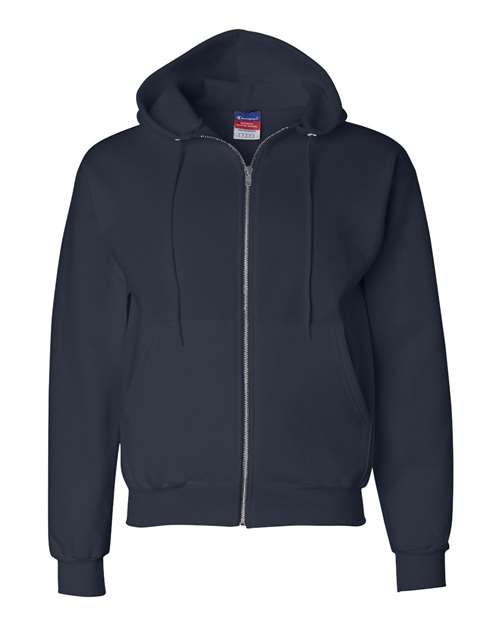Load image into Gallery viewer, Unisex Powerblend® Full-Zip Hooded Sweatshirt - Navy