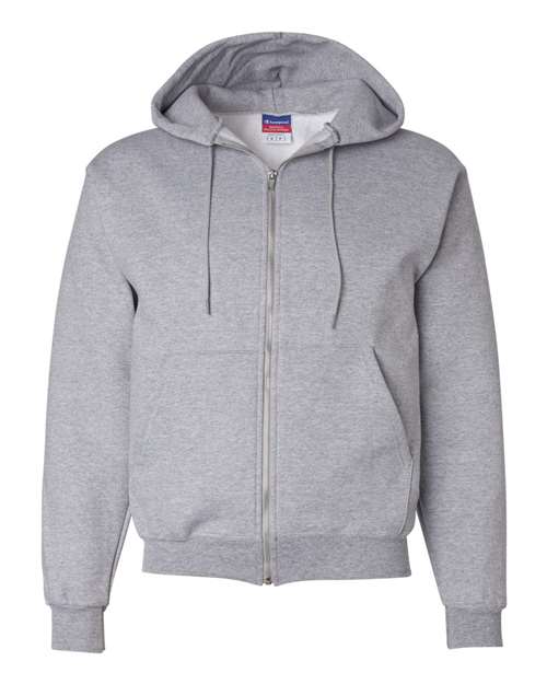 Load image into Gallery viewer, Unisex Powerblend® Full-Zip Hooded Sweatshirt - Light Steel