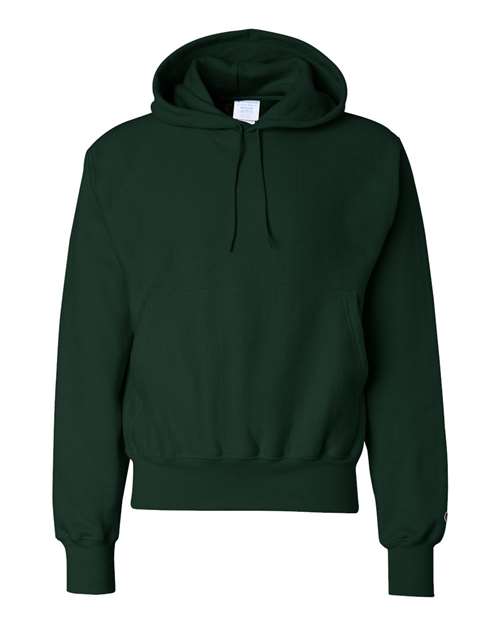 Load image into Gallery viewer, Unisex Reverse Weave® Hooded Sweatshirt - Dark Green