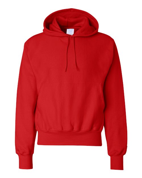 Load image into Gallery viewer, Unisex Reverse Weave® Hooded Sweatshirt - Scarlet