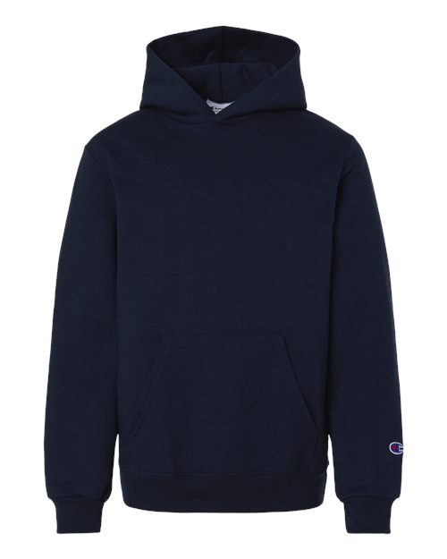 Load image into Gallery viewer, Youth Powerblend® Hooded Sweatshirt - Navy