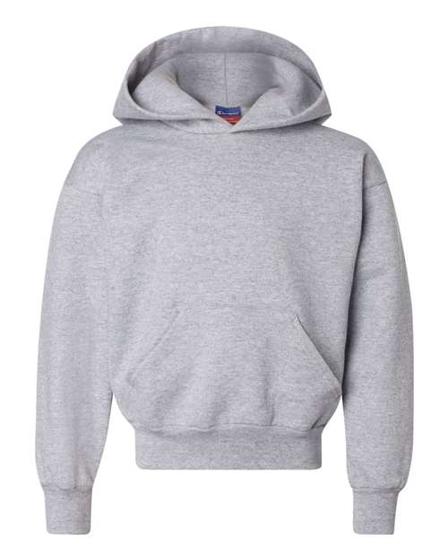 Load image into Gallery viewer, Youth Powerblend® Hooded Sweatshirt - Light Steel