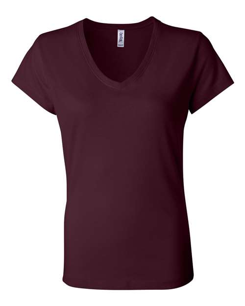 Load image into Gallery viewer, Women’s Jersey V-Neck Tee — product photo 4