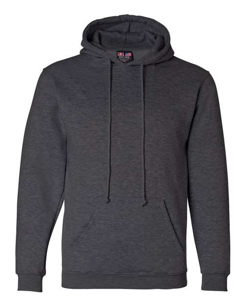Load image into Gallery viewer, Unisex USA-Made Hooded Sweatshirt - Charcoal Heather