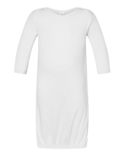 Load image into Gallery viewer, Infant Baby Rib Layette - White