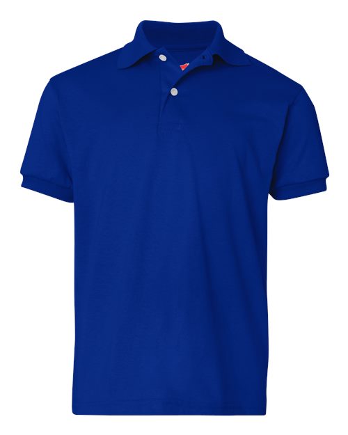 Load image into Gallery viewer, Youth EcoSmart® Jersey Polo - Deep Royal
