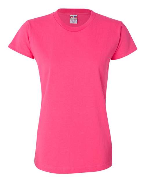 Load image into Gallery viewer, Women's USA-Made T-Shirt - Bright Pink