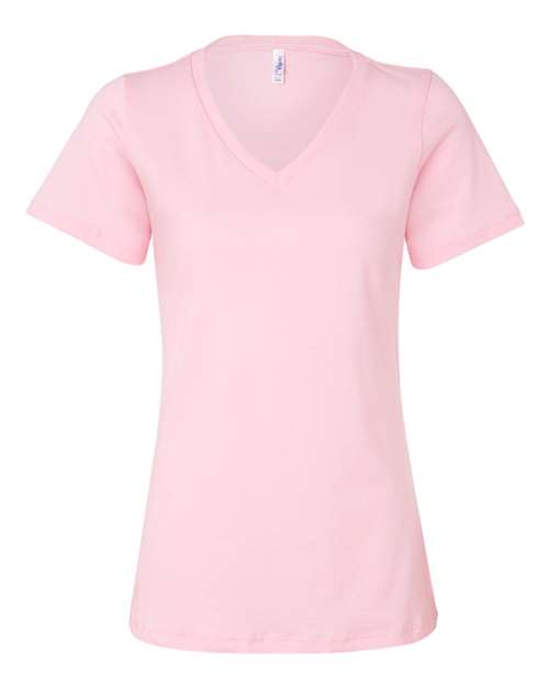 Load image into Gallery viewer, Women’s Relaxed Jersey V-Neck Tee — product photo 12