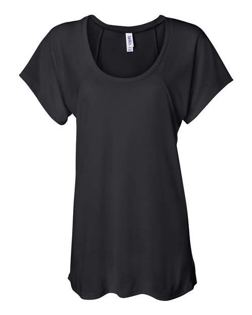 Load image into Gallery viewer, Women’s Flowy Raglan Tee — product photo 1