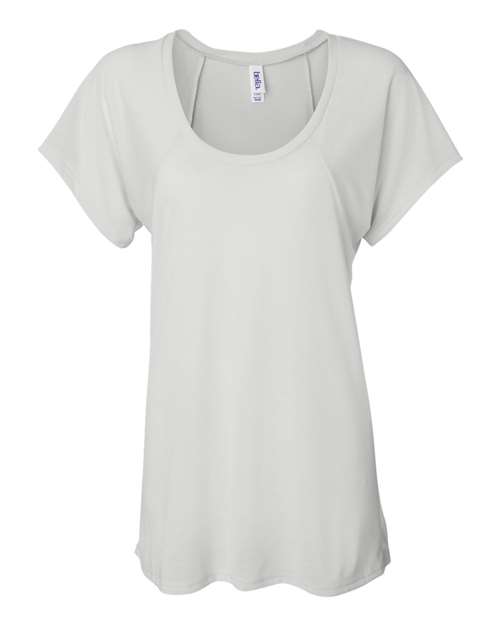 Load image into Gallery viewer, Women’s Flowy Raglan Tee — product photo 4