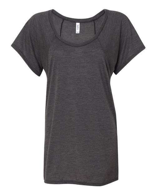 Load image into Gallery viewer, Women’s Flowy Raglan Tee — product photo 2