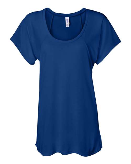 Load image into Gallery viewer, Women’s Flowy Raglan Tee — product photo 3