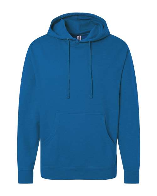Load image into Gallery viewer, Unisex Midweight Hooded Sweatshirt - Royal Heather