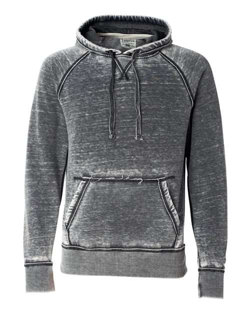 Load image into Gallery viewer, J. America 8915 Men's Vintage Zen Fleece Hooded Sweatshirt - Dark Smoke