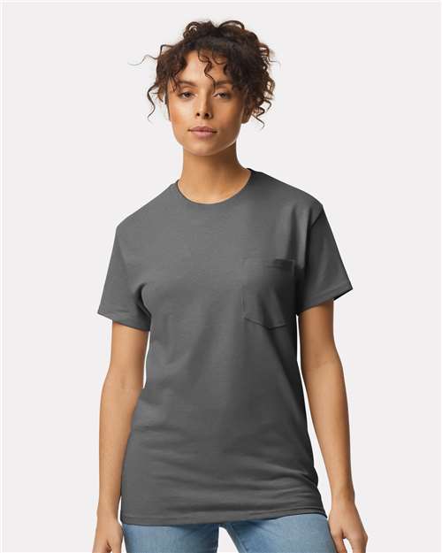 Load image into Gallery viewer, Unisex Ultra Cotton® Pocket T-Shirt — product photo 3