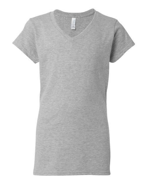 Load image into Gallery viewer, Women's Softstyle® V-Neck T-Shirt — product photo 8
