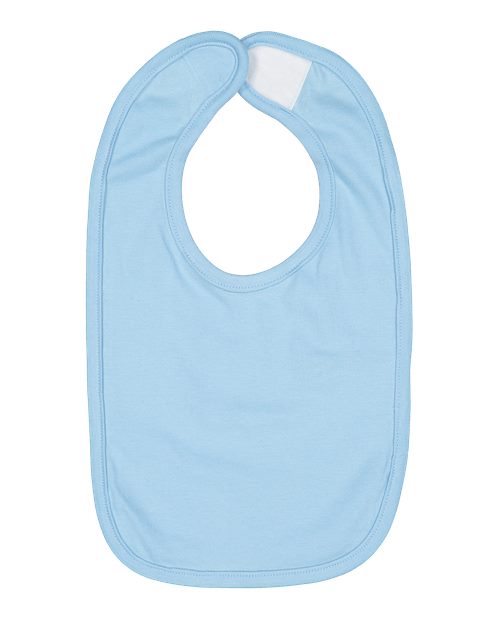 Load image into Gallery viewer, Rabbit Skins 1005 Infant Premium Jersey Bib - Light Blue