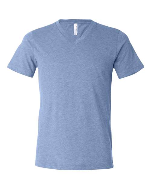 Load image into Gallery viewer, Unisex Triblend V-Neck Tee — product photo 4