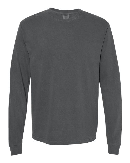 Load image into Gallery viewer, Unisex Garment-Dyed Heavyweight Long Sleeve T-Shirt - Pepper