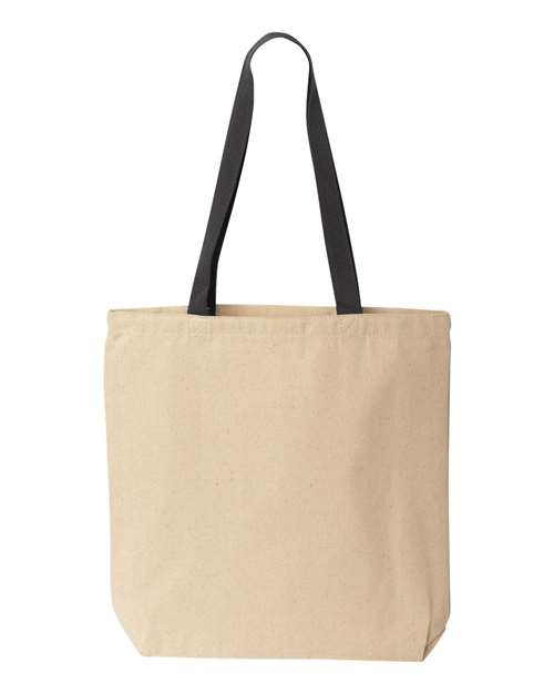 Load image into Gallery viewer, Liberty Bags 8868 Natural Tote with Contrast-Color Handles