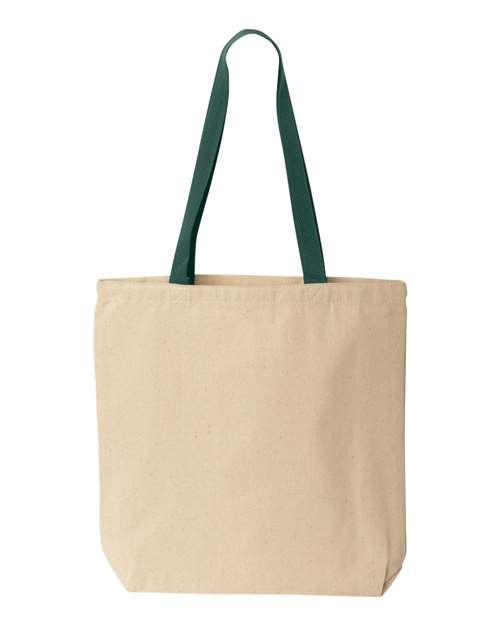 Load image into Gallery viewer, Liberty Bags 8868 Natural Tote with Contrast-Color Handles
