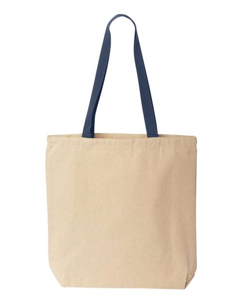 Load image into Gallery viewer, Liberty Bags 8868 Natural Tote with Contrast-Color Handles