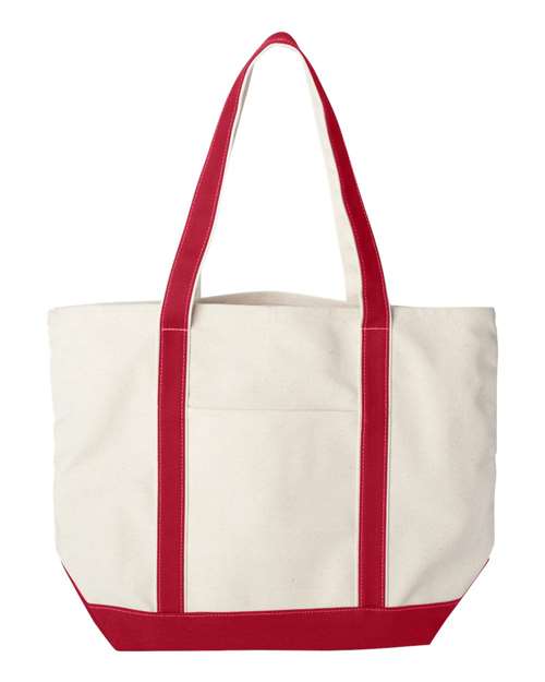 Load image into Gallery viewer, Carmel Classic XL Cotton Canvas Resort Tote