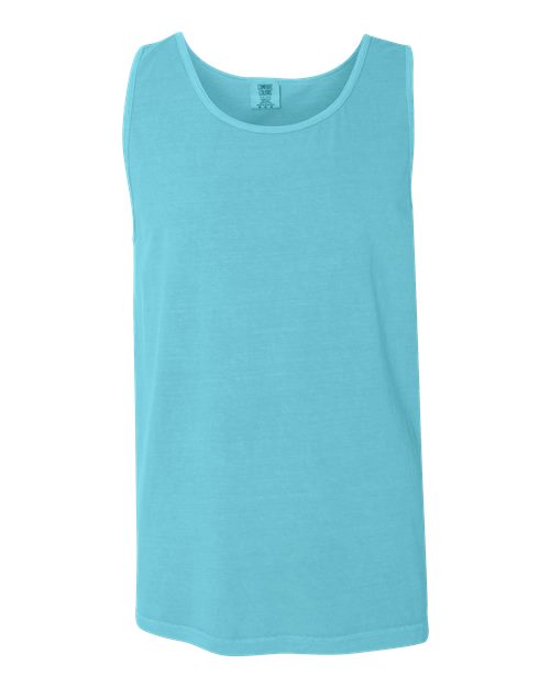 Load image into Gallery viewer, Unisex Garment-Dyed Heavyweight Tank Top - Lagoon