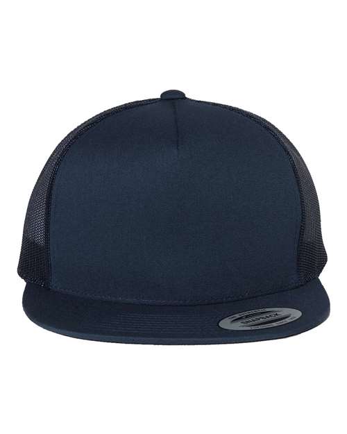 Load image into Gallery viewer, YP Classics 6006 Classic Five-Panel Trucker Cap - Navy
