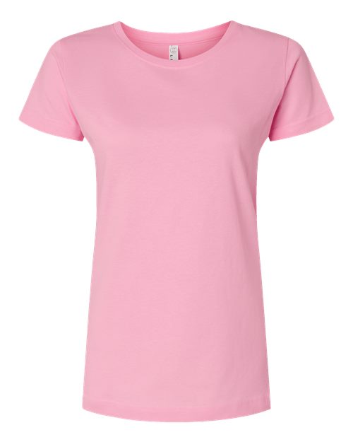 Load image into Gallery viewer, LAT 3516 Women's Fine Jersey Tee - Pink