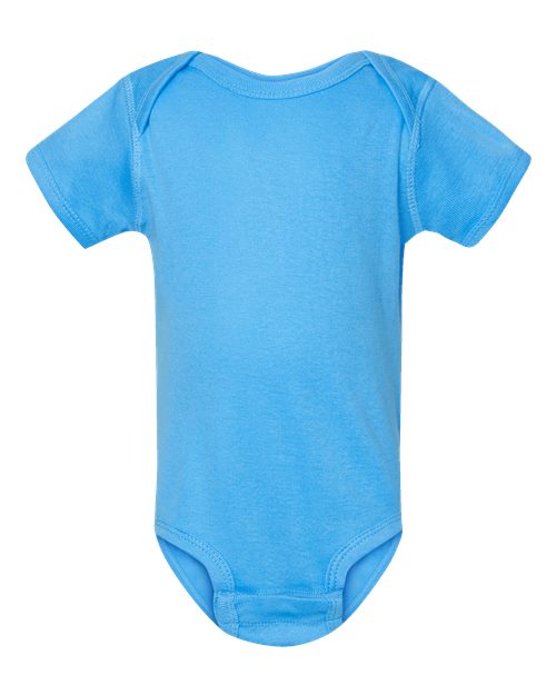 Load image into Gallery viewer, Infant Baby Rib Bodysuit - Aqua