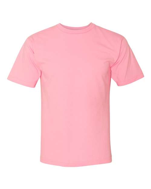 Load image into Gallery viewer, Unisex USA-Made Midweight T-Shirt - Pink