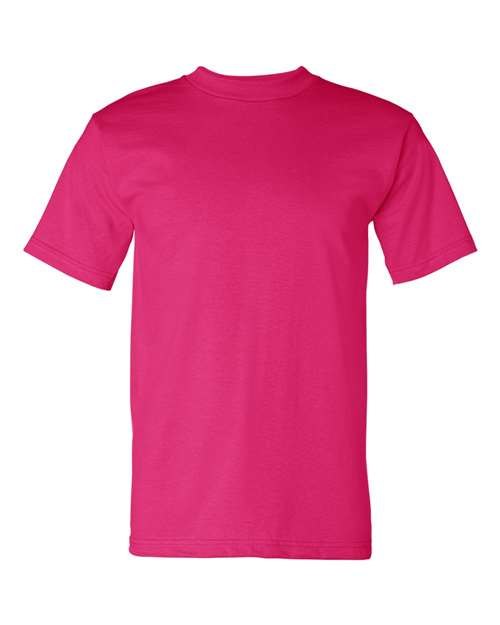 Load image into Gallery viewer, Unisex USA-Made Heavyweight T-Shirt - Bright Pink