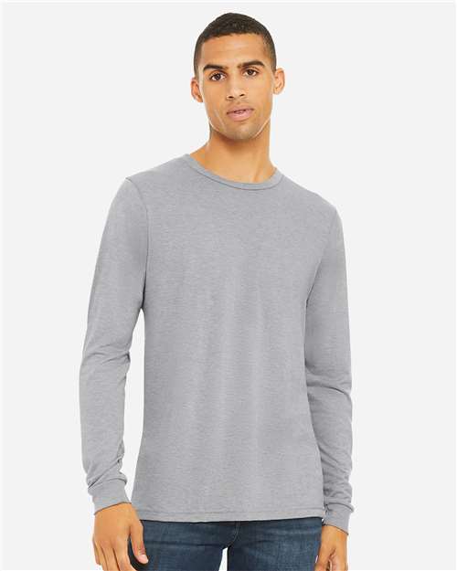 Load image into Gallery viewer, Unisex Triblend Long Sleeve Tee — product photo 1