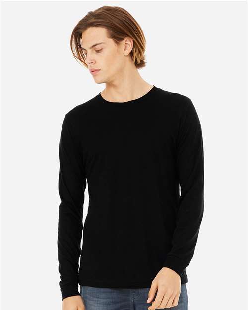 Load image into Gallery viewer, Unisex Triblend Long Sleeve Tee — product photo 15