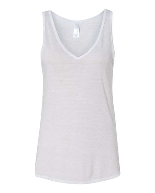 Load image into Gallery viewer, Women's Flowy V-Neck Tank — product photo 10