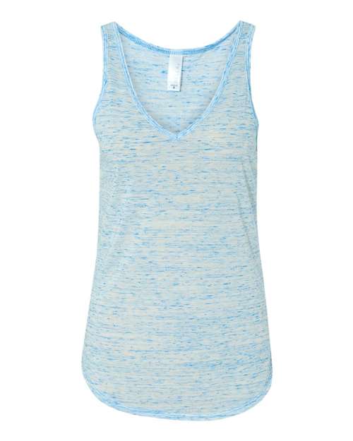 Load image into Gallery viewer, Women's Flowy V-Neck Tank — product photo 3