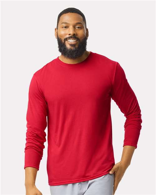 Load image into Gallery viewer, Unisex Performance® Long Sleeve T-Shirt — product photo 4