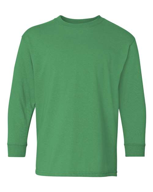 Load image into Gallery viewer, Youth Heavy Cotton™ Long Sleeve T-Shirt — product photo 5