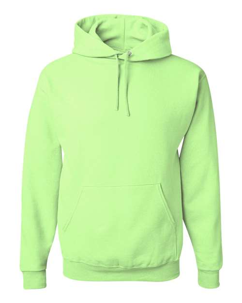 Load image into Gallery viewer, Unisex NuBlend® Hooded Sweatshirt - Neon Green
