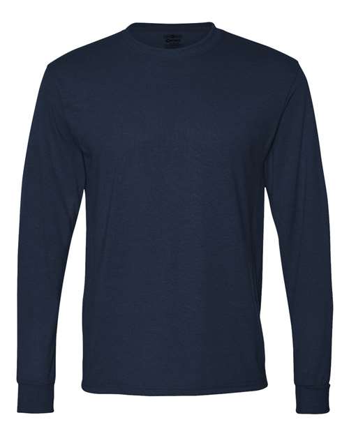 Load image into Gallery viewer, Unisex Dri-Power® Performance Long Sleeve T-Shirt - J. Navy