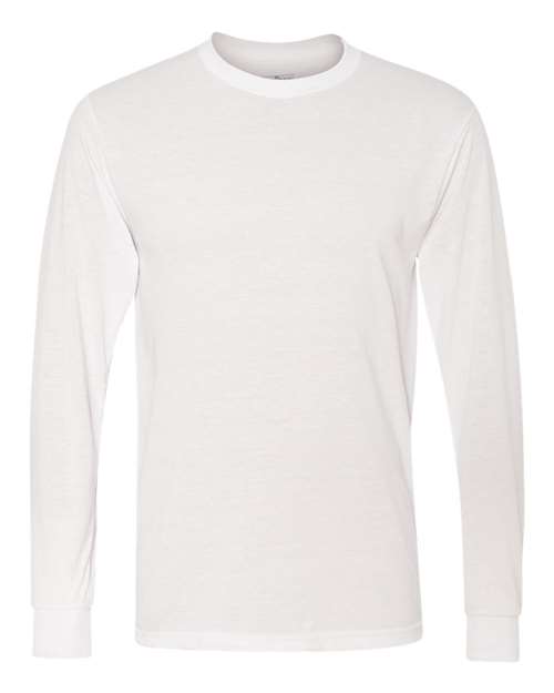 Load image into Gallery viewer, Unisex Dri-Power® Performance Long Sleeve T-Shirt - White