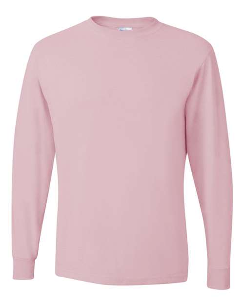 Load image into Gallery viewer, Unisex Dri-Power® Long Sleeve 50/50 T-Shirt - Classic Pink