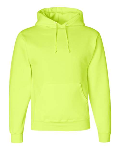 Load image into Gallery viewer, Unisex Super Sweats NuBlend® Hooded Sweatshirt - Safety Green