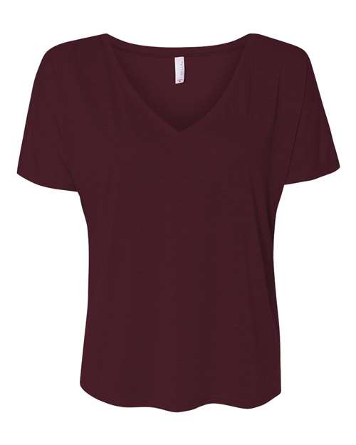 Load image into Gallery viewer, Women’s Slouchy V-Neck Tee — product photo 11