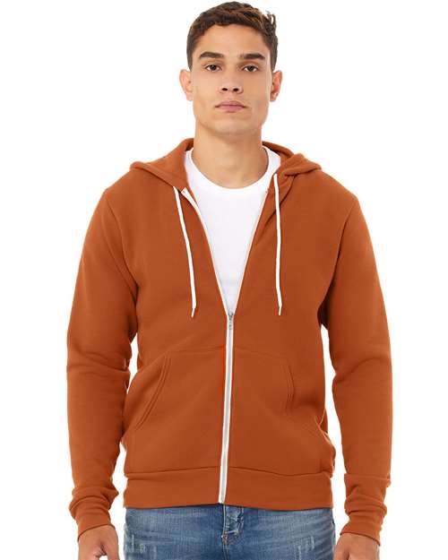 Load image into Gallery viewer, Unisex Sponge Fleece Full-Zip Hoodie Sweatshirt — product photo 5