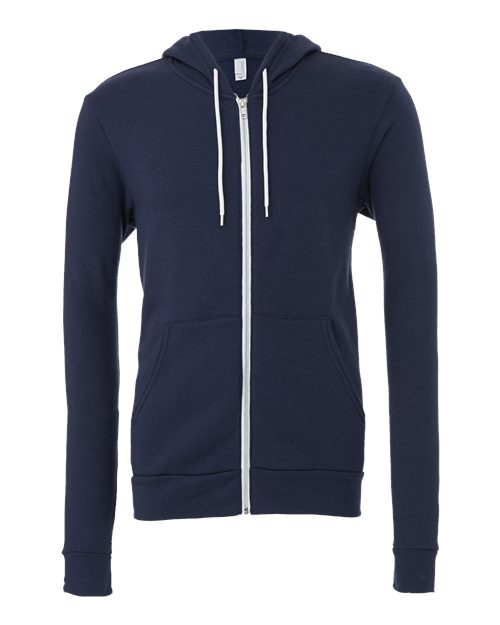 Load image into Gallery viewer, Unisex Sponge Fleece Full-Zip Hoodie Sweatshirt — product photo 35